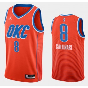 Muški NBA Dres Oklahoma City Thunder Danilo Gallinari 8 2020-21 Jordan Brand Statement Edition Swingman